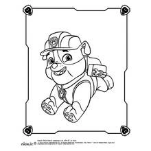 Dibujo para colorear: Paw Patrol (Dibujos Animados y Series Animadas) #44261 - Dibujos para Colorear e Imprimir Gratis