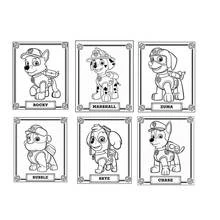 Dibujo para colorear: Paw Patrol (Dibujos Animados y Series Animadas) #44297 - Dibujos para Colorear e Imprimir Gratis