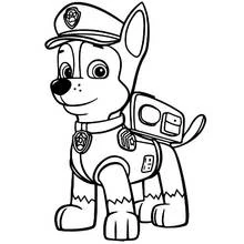Dibujo para colorear: Paw Patrol (Dibujos Animados y Series Animadas) #44310 - Dibujos para Colorear e Imprimir Gratis