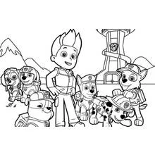 Dibujos para colorear: Paw Patrol - Dibujos para Colorear e Imprimir Gratis