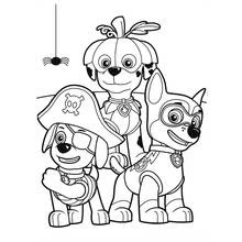 Dibujo para colorear: Paw Patrol (Dibujos Animados y Series Animadas) #44340 - Dibujos para Colorear e Imprimir Gratis
