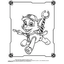 Dibujo para colorear: Paw Patrol (Dibujos Animados y Series Animadas) #44347 - Dibujos para Colorear e Imprimir Gratis