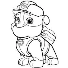 Dibujo para colorear: Paw Patrol (Dibujos Animados y Series Animadas) #44360 - Dibujos para Colorear e Imprimir Gratis