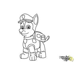 Dibujo para colorear: Paw Patrol (Dibujos Animados y Series Animadas) #44374 - Dibujos para Colorear e Imprimir Gratis