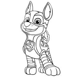 Dibujo para colorear: Paw Patrol Super Pups (Dibujos Animados y Series Animadas) #204360 - Dibujos para Colorear e Imprimir Gratis