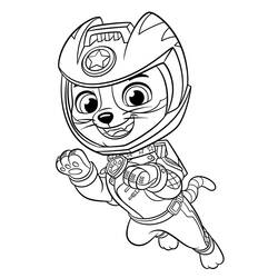 Dibujo para colorear: Paw Patrol Super Pups (Dibujos Animados y Series Animadas) #204363 - Dibujos para Colorear e Imprimir Gratis