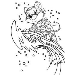 Dibujo para colorear: Paw Patrol Super Pups (Dibujos Animados y Series Animadas) #204366 - Dibujos para Colorear e Imprimir Gratis