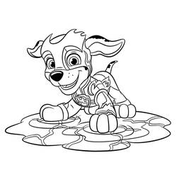 Dibujo para colorear: Paw Patrol Super Pups (Dibujos Animados y Series Animadas) #204367 - Dibujos para Colorear e Imprimir Gratis