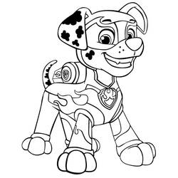 Dibujo para colorear: Paw Patrol Super Pups (Dibujos Animados y Series Animadas) #204368 - Dibujos para Colorear e Imprimir Gratis