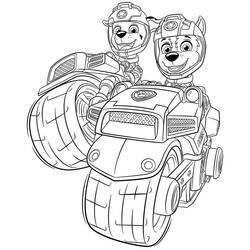 Dibujo para colorear: Paw Patrol Super Pups (Dibujos Animados y Series Animadas) #204369 - Dibujos para Colorear e Imprimir Gratis