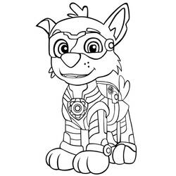 Dibujo para colorear: Paw Patrol Super Pups (Dibujos Animados y Series Animadas) #204378 - Dibujos para Colorear e Imprimir Gratis