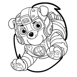 Dibujo para colorear: Paw Patrol Super Pups (Dibujos Animados y Series Animadas) #204381 - Dibujos para Colorear e Imprimir Gratis