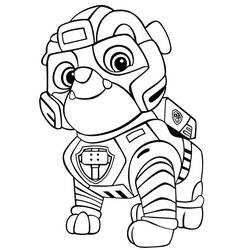 Dibujo para colorear: Paw Patrol Super Pups (Dibujos Animados y Series Animadas) #204382 - Dibujos para Colorear e Imprimir Gratis