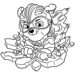 Dibujo para colorear: Paw Patrol Super Pups (Dibujos Animados y Series Animadas) #204383 - Dibujos para Colorear e Imprimir Gratis