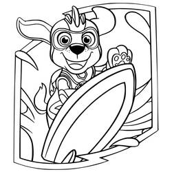 Dibujo para colorear: Paw Patrol Super Pups (Dibujos Animados y Series Animadas) #204388 - Dibujos para Colorear e Imprimir Gratis