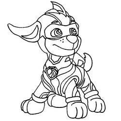 Dibujo para colorear: Paw Patrol Super Pups (Dibujos Animados y Series Animadas) #204390 - Dibujos para Colorear e Imprimir Gratis
