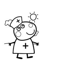 Dibujo para colorear: Peppa Pig (Dibujos Animados y Series Animadas) #43926 - Dibujos para Colorear e Imprimir Gratis