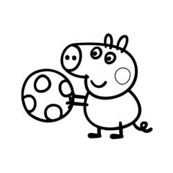 Dibujo para colorear: Peppa Pig (Dibujos Animados y Series Animadas) #43949 - Dibujos para Colorear e Imprimir Gratis