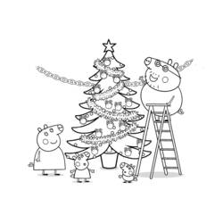 Dibujo para colorear: Peppa Pig (Dibujos Animados y Series Animadas) #43950 - Dibujos para Colorear e Imprimir Gratis