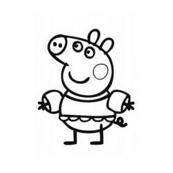 Dibujo para colorear: Peppa Pig (Dibujos Animados y Series Animadas) #43998 - Dibujos para Colorear e Imprimir Gratis
