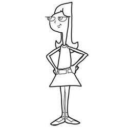 Dibujo para colorear: Phineas y Ferb (Dibujos Animados y Series Animadas) #207705 - Dibujos para Colorear e Imprimir Gratis