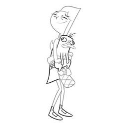 Dibujo para colorear: Phineas y Ferb (Dibujos Animados y Series Animadas) #207707 - Dibujos para Colorear e Imprimir Gratis