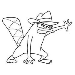 Dibujo para colorear: Phineas y Ferb (Dibujos Animados y Series Animadas) #207709 - Dibujos para Colorear e Imprimir Gratis