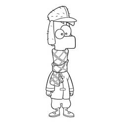 Dibujo para colorear: Phineas y Ferb (Dibujos Animados y Series Animadas) #207713 - Dibujos para Colorear e Imprimir Gratis