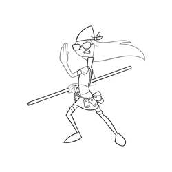 Dibujo para colorear: Phineas y Ferb (Dibujos Animados y Series Animadas) #207719 - Dibujos para Colorear e Imprimir Gratis