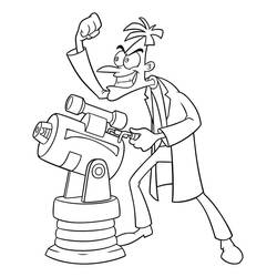Dibujo para colorear: Phineas y Ferb (Dibujos Animados y Series Animadas) #207722 - Dibujos para Colorear e Imprimir Gratis