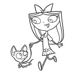 Dibujo para colorear: Phineas y Ferb (Dibujos Animados y Series Animadas) #207724 - Dibujos para Colorear e Imprimir Gratis