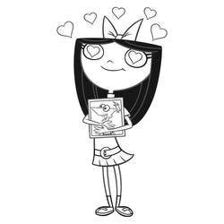 Dibujo para colorear: Phineas y Ferb (Dibujos Animados y Series Animadas) #207728 - Dibujos para Colorear e Imprimir Gratis