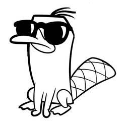 Dibujo para colorear: Phineas y Ferb (Dibujos Animados y Series Animadas) #207731 - Dibujos para Colorear e Imprimir Gratis