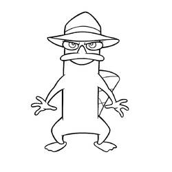 Dibujo para colorear: Phineas y Ferb (Dibujos Animados y Series Animadas) #207740 - Dibujos para Colorear e Imprimir Gratis
