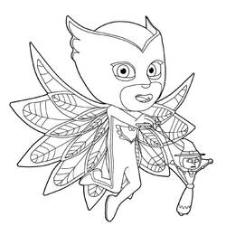Dibujo para colorear: PJ Masks (Dibujos Animados y Series Animadas) #175817 - Dibujos para Colorear e Imprimir Gratis