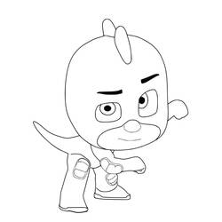Dibujo para colorear: PJ Masks (Dibujos Animados y Series Animadas) #175821 - Dibujos para Colorear e Imprimir Gratis