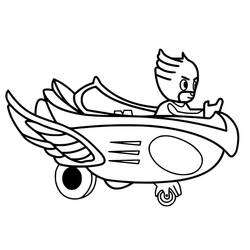 Dibujo para colorear: PJ Masks (Dibujos Animados y Series Animadas) #175831 - Dibujos para Colorear e Imprimir Gratis
