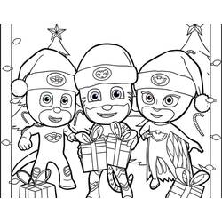 Dibujo para colorear: PJ Masks (Dibujos Animados y Series Animadas) #175839 - Dibujos para Colorear e Imprimir Gratis