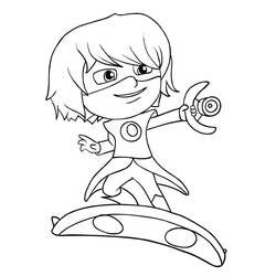 Dibujo para colorear: PJ Masks (Dibujos Animados y Series Animadas) #175847 - Dibujos para Colorear e Imprimir Gratis