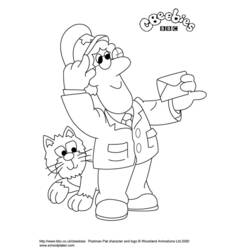 Dibujo para colorear: Postman Pat (Dibujos Animados y Series Animadas) #49508 - Dibujos para Colorear e Imprimir Gratis