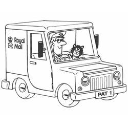 Dibujo para colorear: Postman Pat (Dibujos Animados y Series Animadas) #49509 - Dibujos para Colorear e Imprimir Gratis