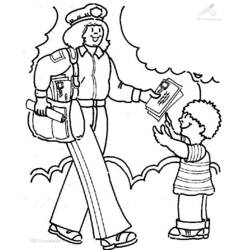 Dibujo para colorear: Postman Pat (Dibujos Animados y Series Animadas) #49516 - Dibujos para Colorear e Imprimir Gratis