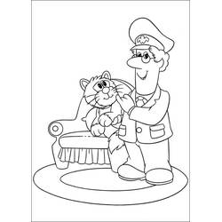 Dibujo para colorear: Postman Pat (Dibujos Animados y Series Animadas) #49571 - Dibujos para Colorear e Imprimir Gratis