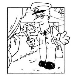 Dibujo para colorear: Postman Pat (Dibujos Animados y Series Animadas) #49572 - Dibujos para Colorear e Imprimir Gratis