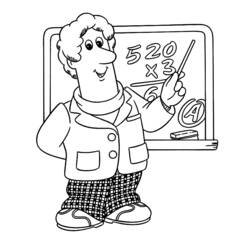 Dibujo para colorear: Postman Pat (Dibujos Animados y Series Animadas) #49577 - Dibujos para Colorear e Imprimir Gratis
