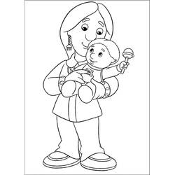 Dibujo para colorear: Postman Pat (Dibujos Animados y Series Animadas) #49622 - Dibujos para Colorear e Imprimir Gratis
