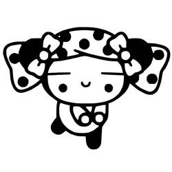 Dibujo para colorear: Pucca (Dibujos Animados y Series Animadas) #186596 - Dibujos para Colorear e Imprimir Gratis