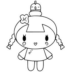 Dibujo para colorear: Pucca (Dibujos Animados y Series Animadas) #186605 - Dibujos para Colorear e Imprimir Gratis