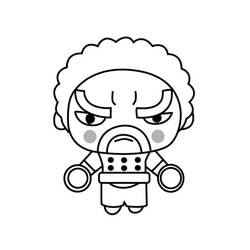 Dibujo para colorear: Pucca (Dibujos Animados y Series Animadas) #186619 - Dibujos para Colorear e Imprimir Gratis