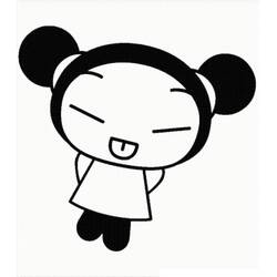 Dibujo para colorear: Pucca (Dibujos Animados y Series Animadas) #186620 - Dibujos para Colorear e Imprimir Gratis